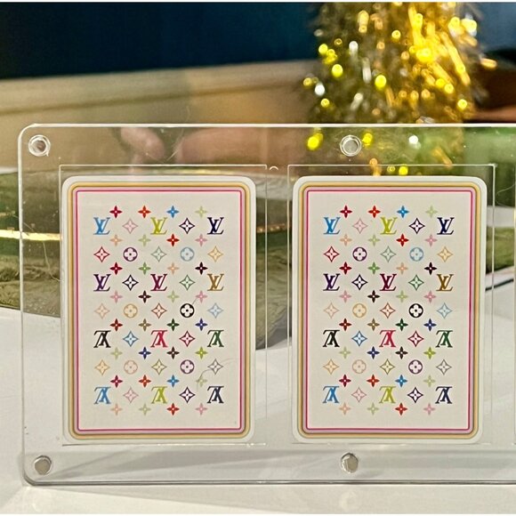 Louis Vuitton Black Takashi Murakami Monogram Playing Cards = 4 kings - Picture 9 of 9